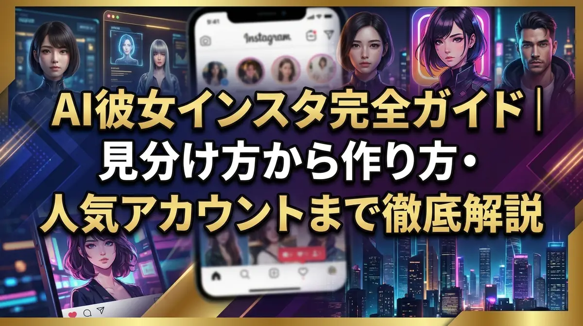 AI彼女インスタ完全ガイド|見分け方から作り方・人気アカウントまで徹底解説